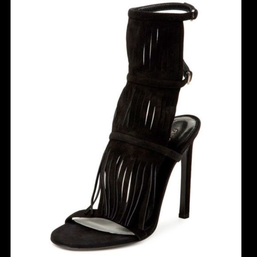 Gucci fringe heels